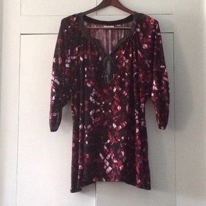 Polyester tunic